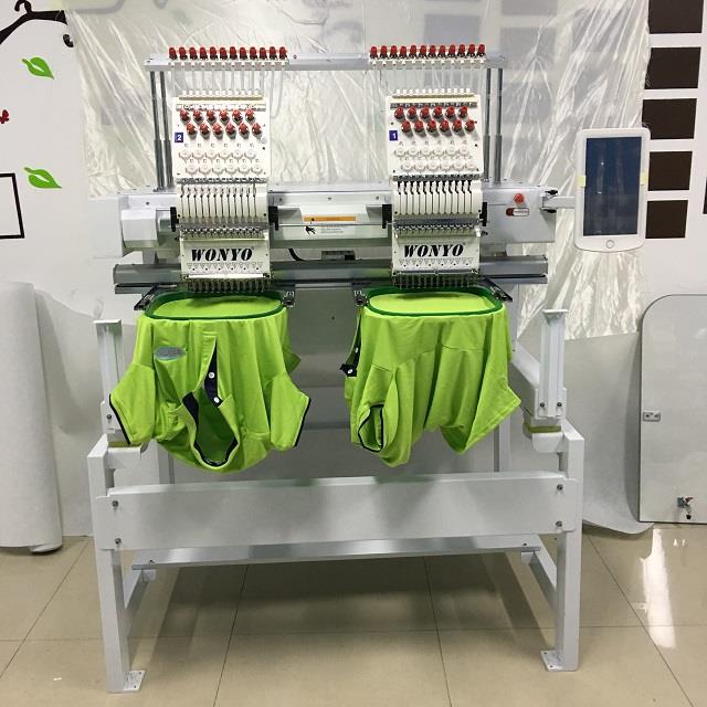 Best 2 Head Computer Embroidery Machine With Good Quality Embroidery Machine Price